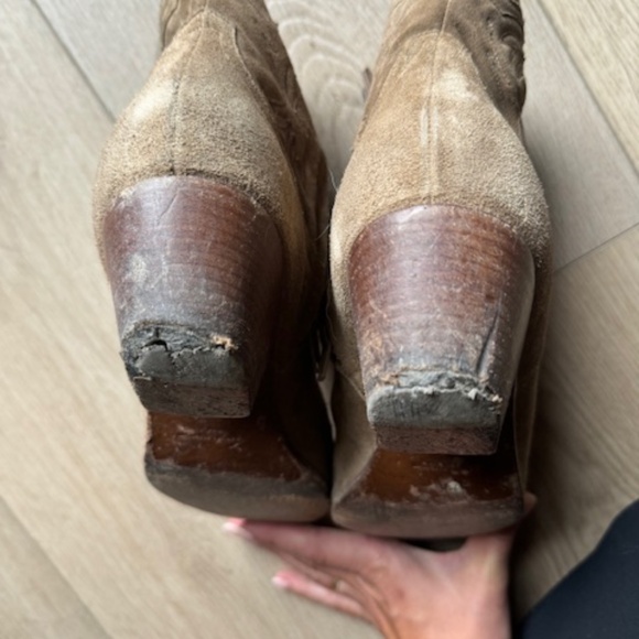 Saint Laurent Rock Suede 41 Western Boot - Picture 7 of 7